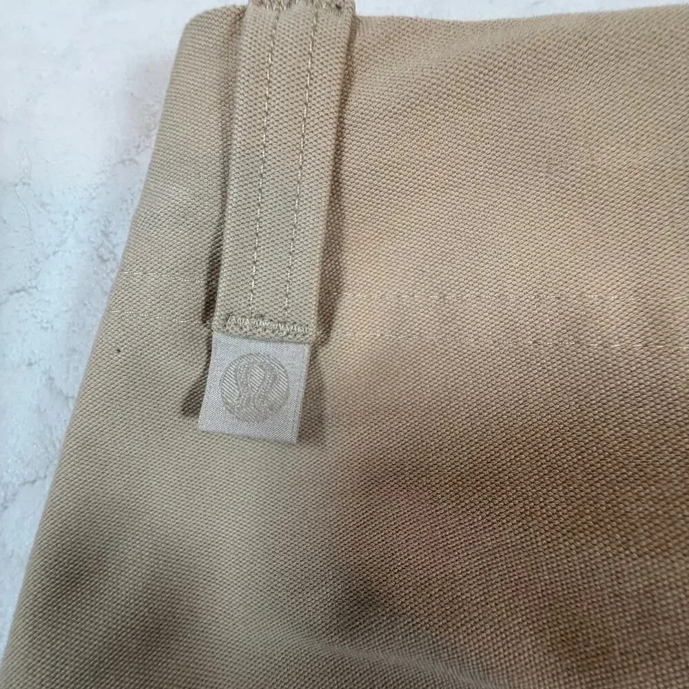 Lululemon Utilitech Carpenter Pant Stretch Ventilated Gusset LM5ALOS Tan Sz 38